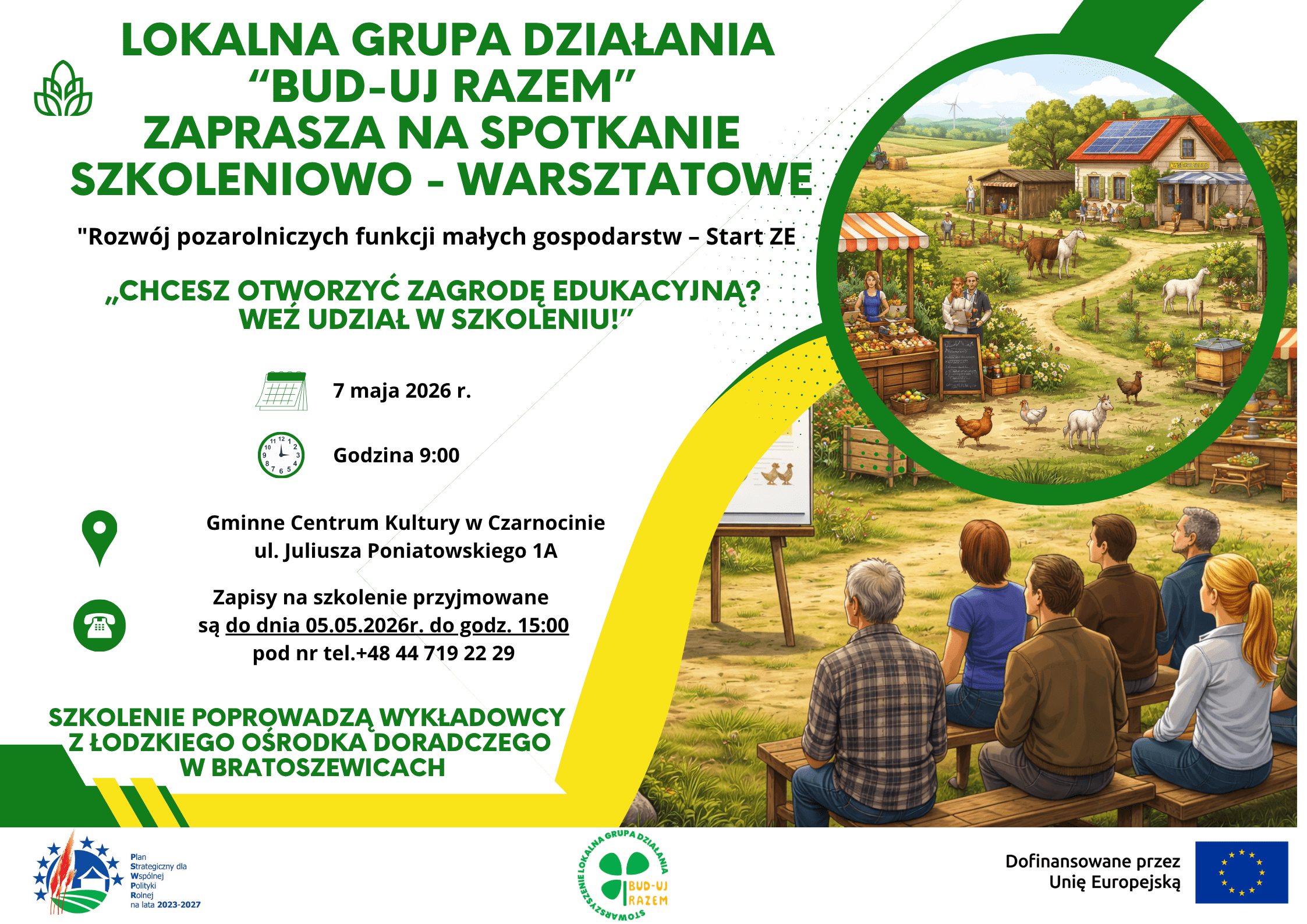 Lokalna Grupa Działania “BUD-UJ RAZEM” zaprasza